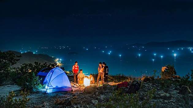 Tour cắm trại qua đêm ở Đà Lạt