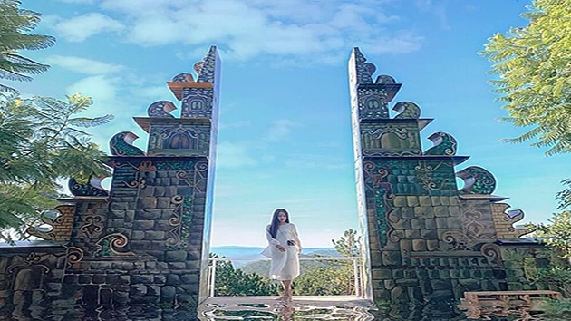 Hình ảnh đẹp tại cổng trời Bali Đà Lạt
