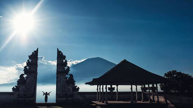 Hình ảnh đẹp tại cổng trời Bali Đà Lạt