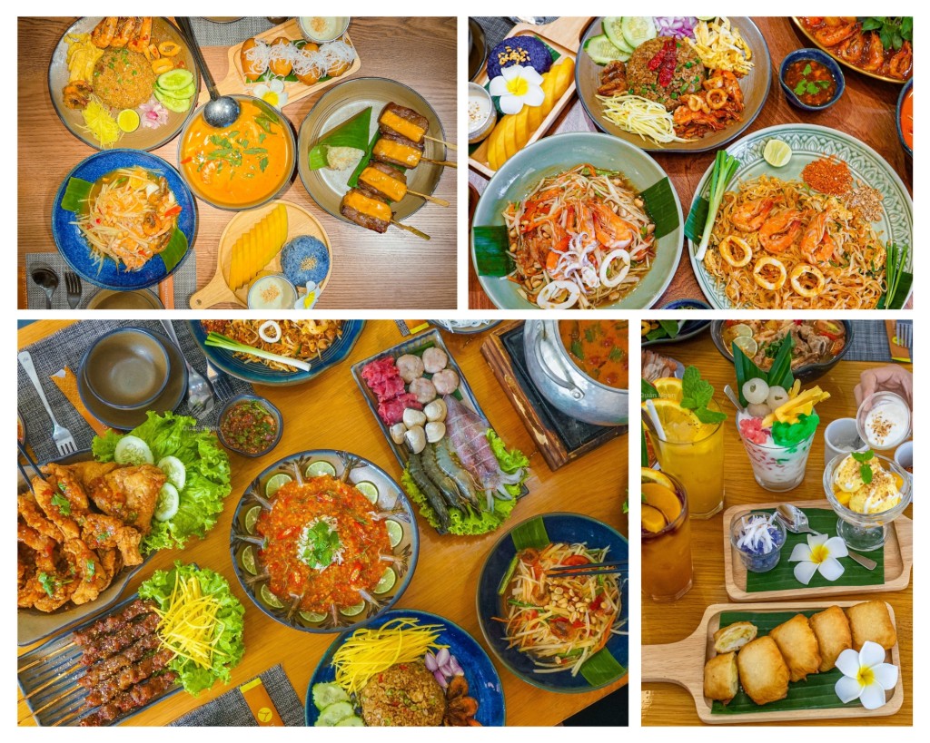 The Thai Cuisine với menu đa dạng và phong phú các món ăn